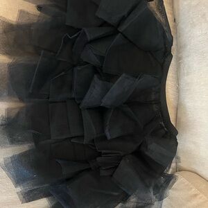 Tulle black skirt